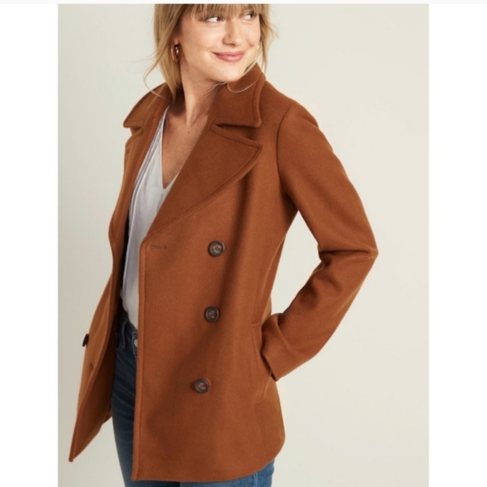 Soft-brushed Peacoat